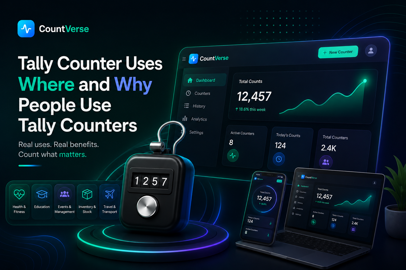 Tally Counter Uses Where and Why People Use Tally Counters